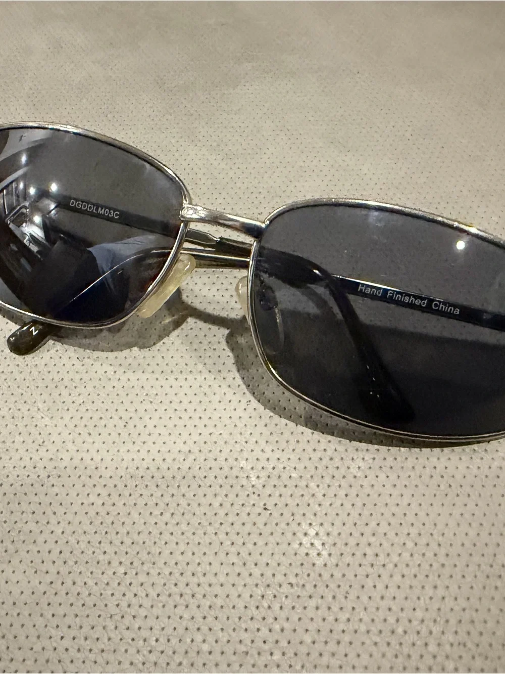 Dolce & Gabbana Black and Gold Oval Men's Eyewear